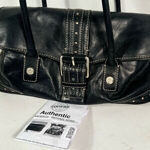 Michael Kors Black Shoulder Bag with COA in EUC